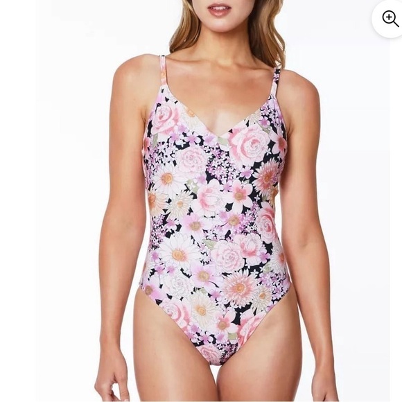 Sanctuary Petal Pusher High Leg One Piece Swimsuit - Picture 1 of 8